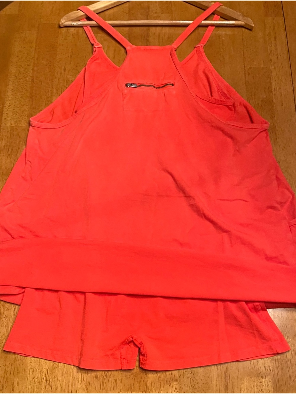 Free People - Coral Hot Shot mini dress - skort    NWOT - Picture 4 of 4